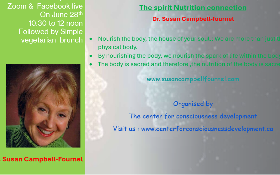 The spirit Nutrition connection by D. Susan Campbell-Fournel